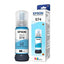 Botella de Tinta Epson T574 Cyan Claro 70ml - Para L8050, 7300 Páginas