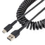 Cable USB A a USB C 50cm StarTech - Carga Rápida USB 2.0 Negro