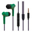 Audífonos Hune Haya Sustentable - Trenzado con Micrófono Jack 3.5mm