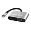 Adaptador USB Tipo C a HDMI y VGA Perfect Choice PC-101284 - 4K@60Hz