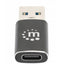 Adaptador USB Manhattan 153980 USB-C a USB-A 3.2 Gen 2 - Transferencia Rápida