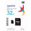 Micro SD ADATA PREMIER 32GB - Clase 10, 100 MB/s Lectura, A1 V10
