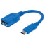 Cable USB 3.1 Manhattan 353540 Tipo-C a USB-A - 15cm, Blindado