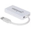 Hub USB 3.0 Manhattan 507578 - 3 Puertos + Adaptador Gigabit Ethernet