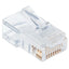 Plug RJ45 Intellinet 790512 CAT 5E UTP - Pack 100 Piezas Oro Chapado