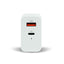 Cargador de Pared Vorago AU-350 Quick Charge 3.0 PD 20W USB-A y USB-C
