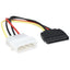 Cable de Energía SATA Manhattan 342766 - Adaptador Mólex 4 pines a 15 pines