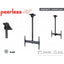 Soporte Techo Peerless-AV PCM150 para Monitores 32-90 pulgadas - Rotación 360° y Ajuste Vertical