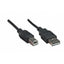 Cable USB Manhattan 374507 2.0 A-B 0.5M - Conexión Rápida y Blindada