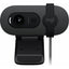 Webcam Logitech Brio 100 1080p Full HD - Micrófono USB, RightLight 2, Grafito