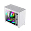 Gabinete Balam Rush Eris Frost BR-935647 - Micro Torre, Cristal Templado, Blanco