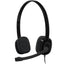 Audífonos Logitech H151 Diadema Ajustable - Micrófono y Control de Volumen Jack 3.5mm