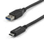 Cable USB Tipo-C StarTech 1M USB 3.1 10Gbps - Certificado USB-IF