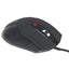 Mouse Óptico Gaming Manhattan 176071 - 6 Botones, 2400 DPI, Iluminado USB
