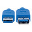 Cable USB 3.0 Manhattan 325394 - Extensión 1M, 5Gbps, Tipo A
