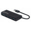 Hub USB Manhattan 164900 Superspeed USB 3.1 - 4 Puertos, 5Gbps