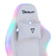 Silla Ocelot Gaming ORGB-White Thundra RGB - Reclinable, 150kg, Brazos 4D