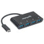 Hub USB Manhattan 162746 - USB-C 4 Puertos SuperSpeed 5 Gbps