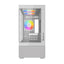 Gabinete Ocelot Gaming Glass EW7 Mini Tower - Cristal Templado, 3 Ventiladores, Blanco