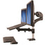 Soporte Monitor StarTech ARMUNONB 27" - Brazo Articulado + Base Laptop, Altura Ajustable