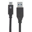 Cable USB-C Manhattan 354974 - USB 3.1 Gen 1, 2 Metros, Negro