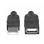 Cable USB 2.0 Manhattan 338653 - Extensión 1.8M Tipo A Macho a Hembra