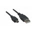 Cable USB Manhattan 322638 Mini B 0.9M - USB 2.0 de Alta Velocidad
