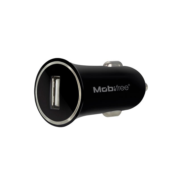 Cargador Mobifree MB-913232 para Auto - USB, Negro