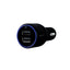 Cargador de Coche Mobifree 2 Puertos USB - Carga Rápida Negro