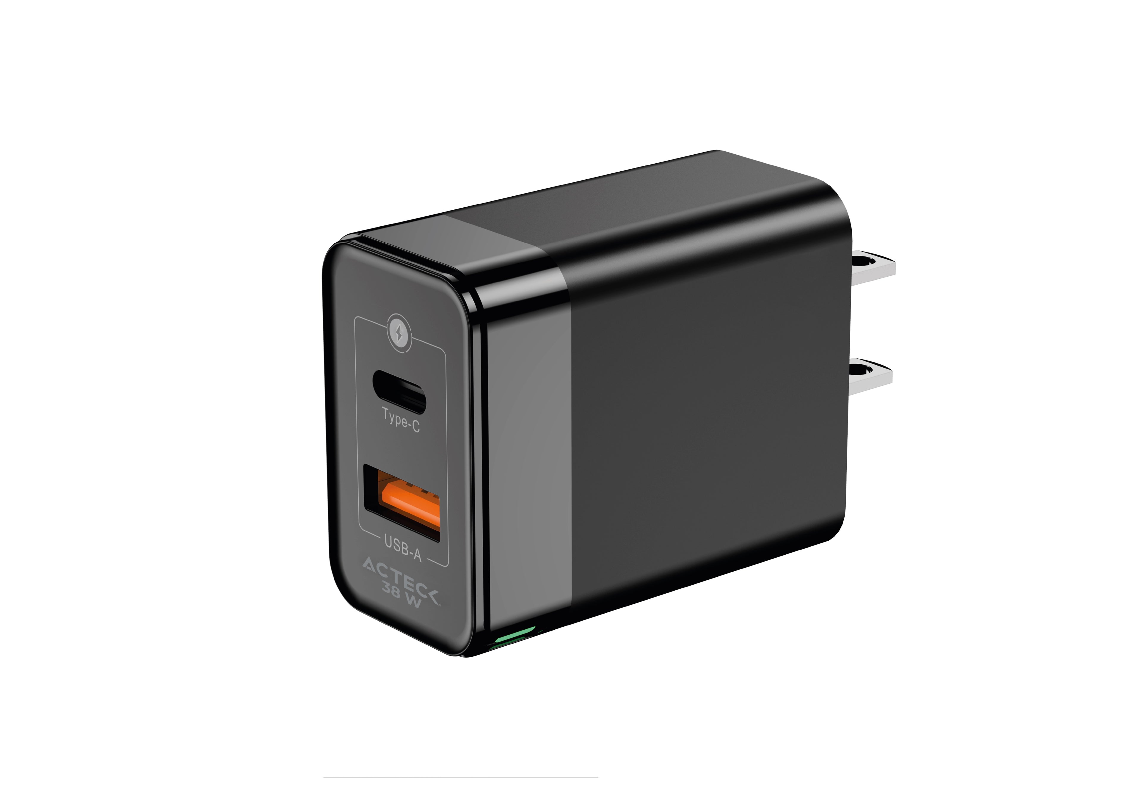 Cargador de pared ACTECK CP38W 38W - Carga rápida, diseño compacto