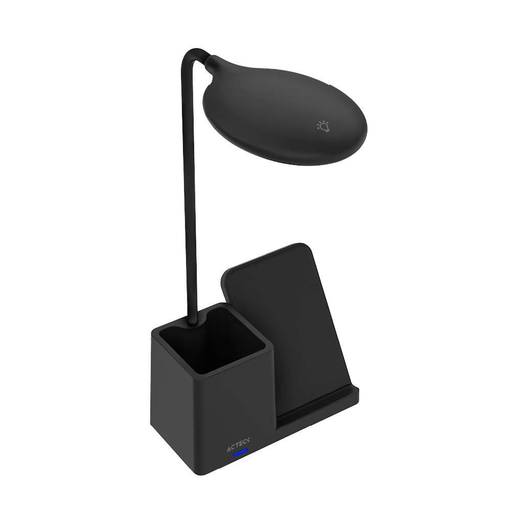 Cargador con Lámpara para Escritorio ACTECK ENERGON LUMIMATE CI722 - Multifuncional Imagen principal del producto