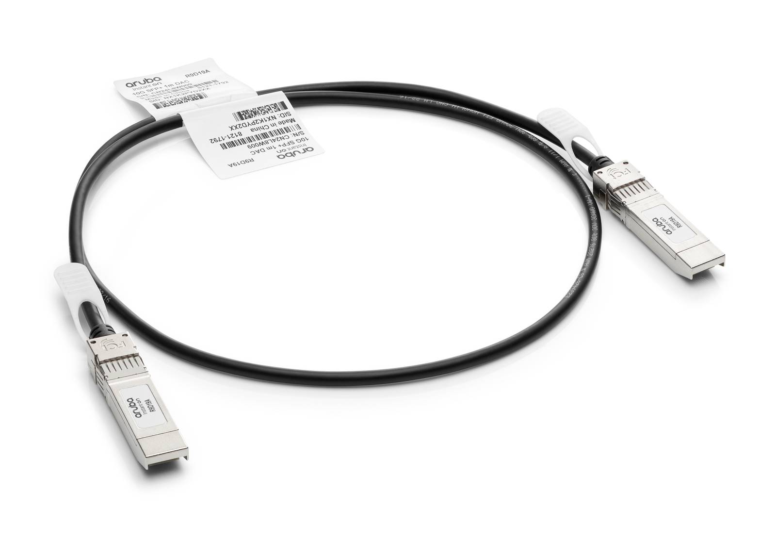 Cable DAC HPE Networking SFP+ 10 Gbit/s 1 m - Conexión directa Aruba Imagen principal del producto