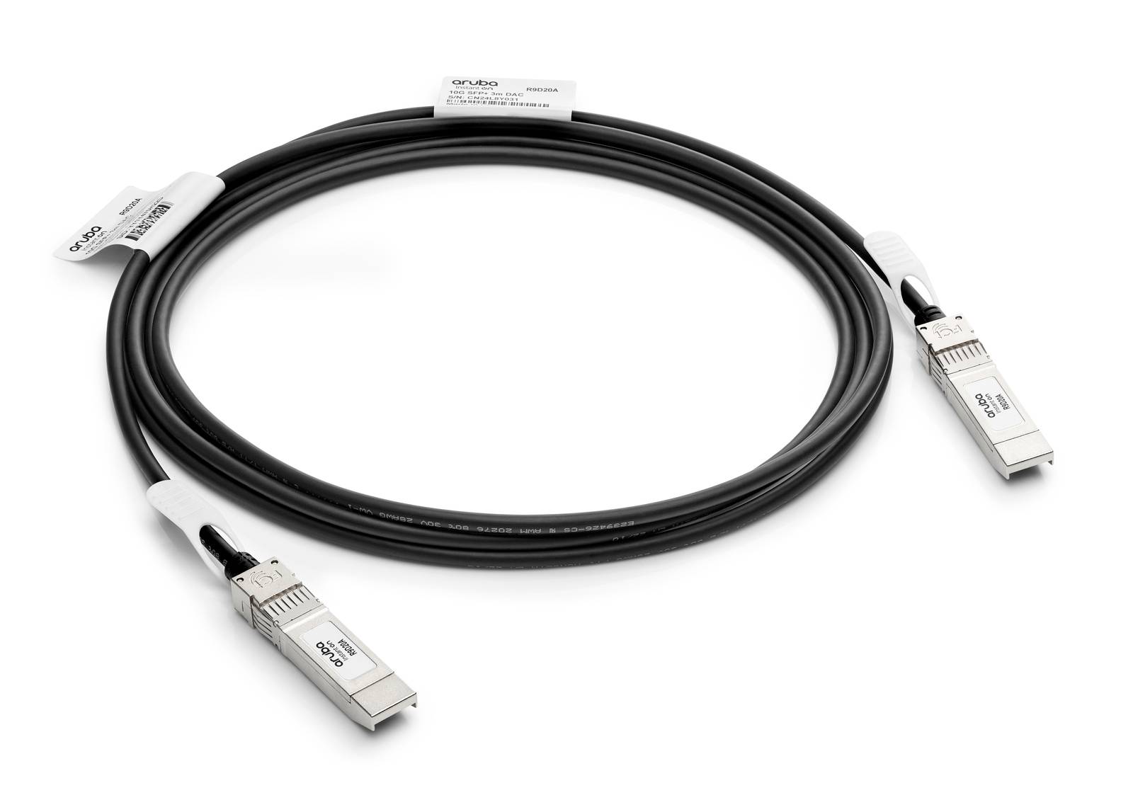 Cable DAC HPE Networking SFP+ 10 Gbit/s 3m - Aruba Instant On