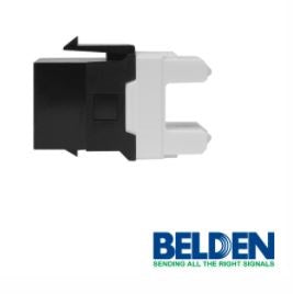 Conector Modular Jack RJ45 BELDEN AX101321 - Cat6, Negro