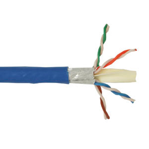 Bobina Cable UTP CAT6A BELDEN 10GXS12 - 305m, Cobre, Interior, Azul