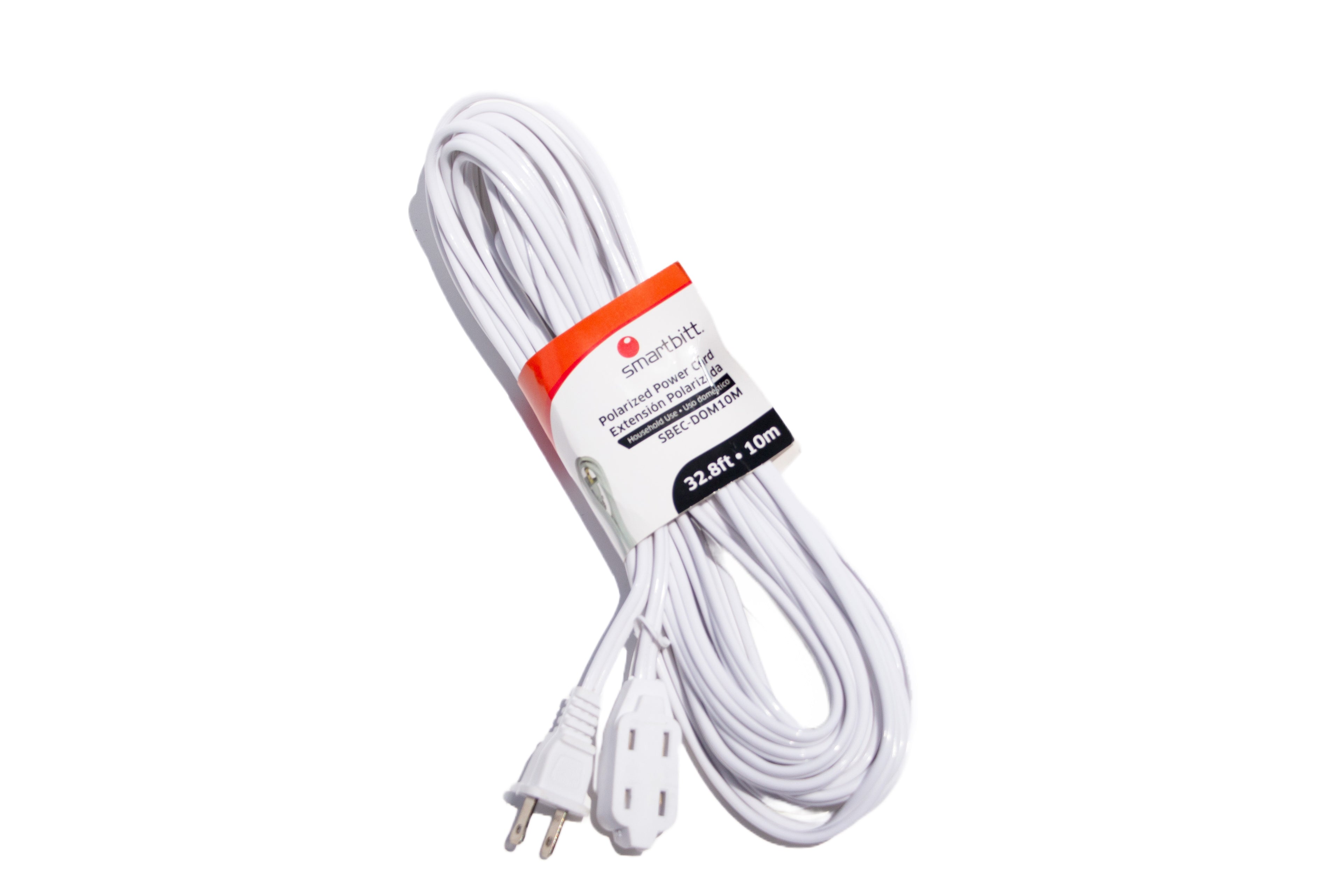 Extensión Doméstica Smartbitt SBEC-DOM10M 10m - 3 Contactos Blanco