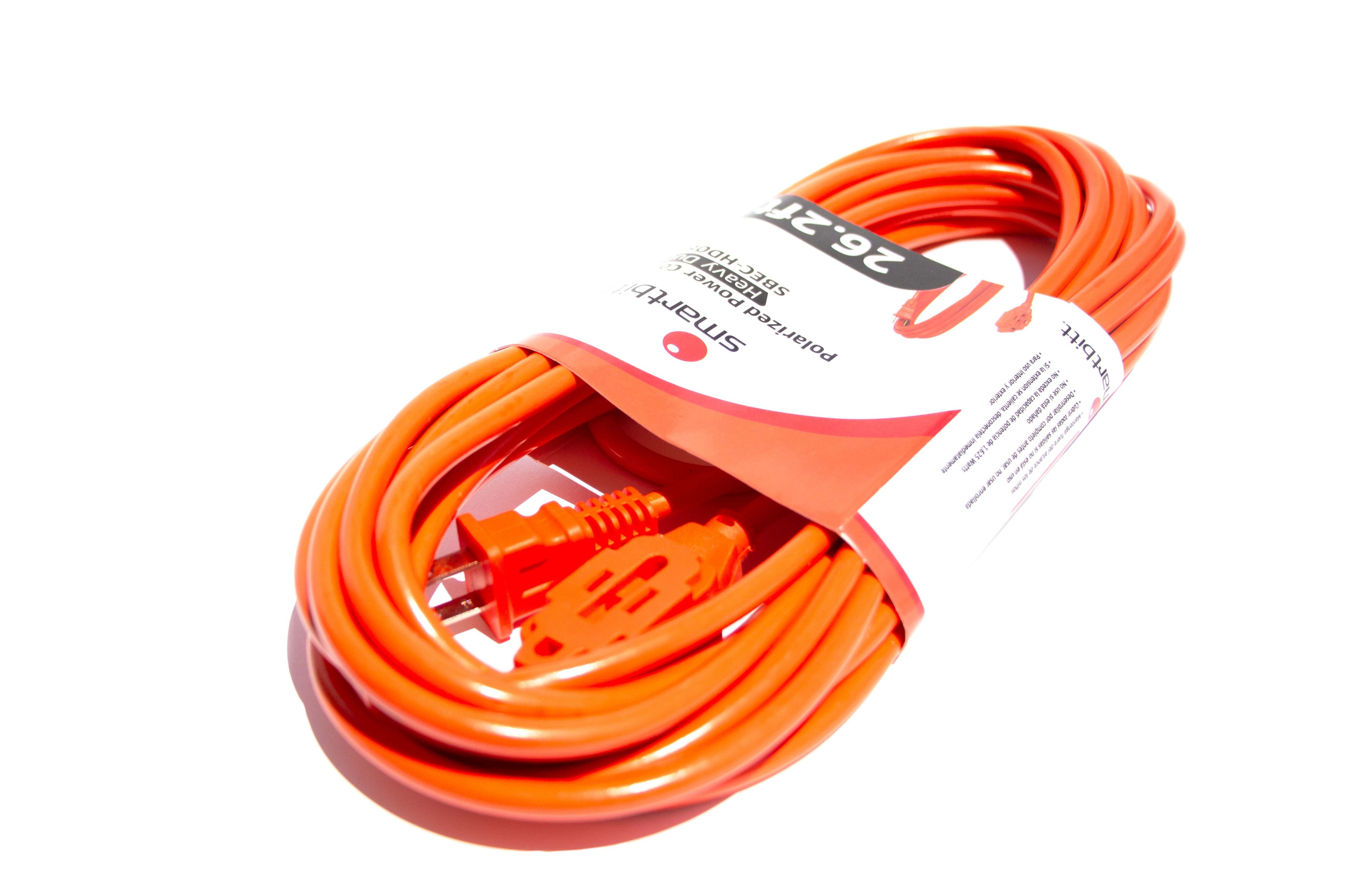 Extensión de Uso Rudo SMARTBITT SBEC-HD08M 8m - Naranja, Resistente