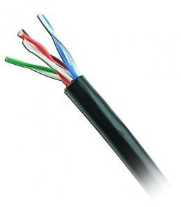 Bobina UTP CAT5e WAM Exterior Negro - 305 mts, 100% Cobre, 24 AWG Imagen principal del producto