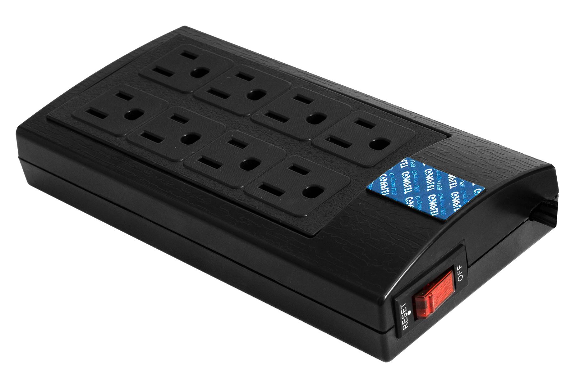 Supresor de Picos COMPLET BRC-1-002 504 Joule - 8 Contactos, Protección Total Imagen principal del producto