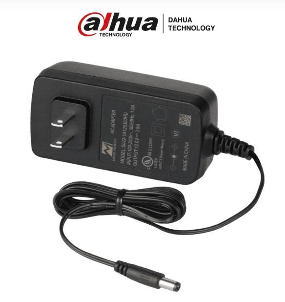 Fuente de Poder Dahua S042-1A120300HU 12V 3A - UL, Protección Descargas