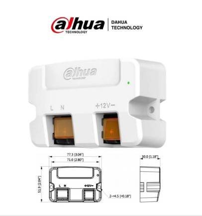 Fuente de Poder Dahua 12V 1.5A DH-PFM320D-015 - Videovigilancia