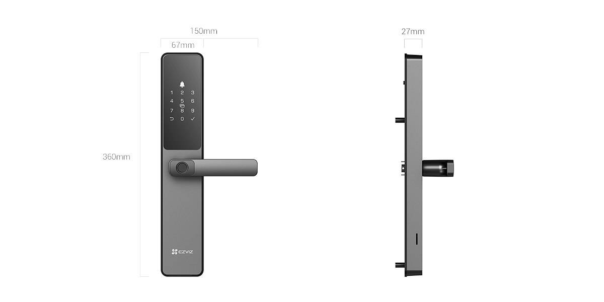 Cerradura Inteligente EZVIZ DL05 - Control remoto y acceso sin llave Imagen principal del producto