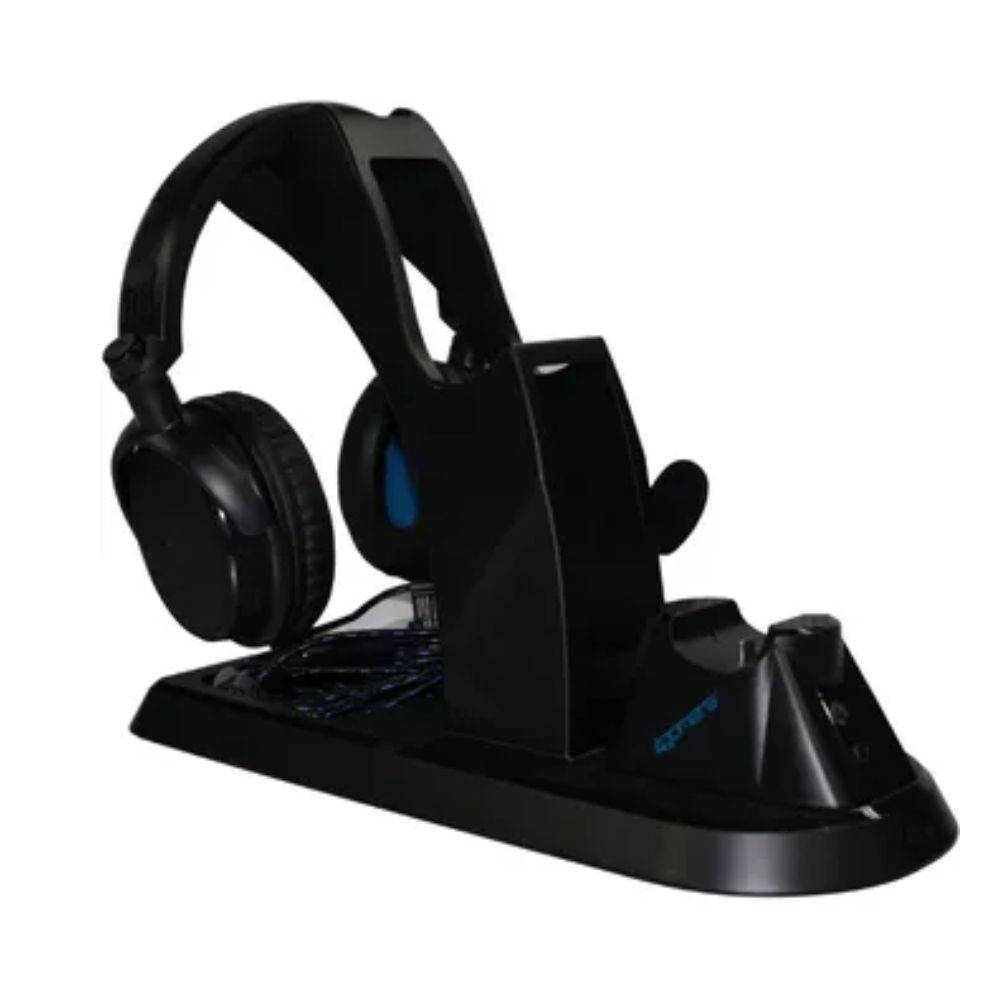 Diadema Gaming 4Gamers UGS-V1-BLK-4G para PS5 - Auriculares Profesionales Imagen principal del producto