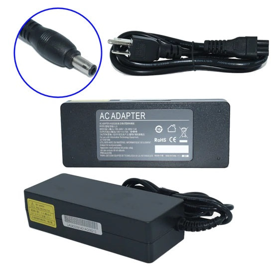 Cargador Samsung Genérico 90W 19V - Compatible con Laptops, Conector 5.5x3.0mm