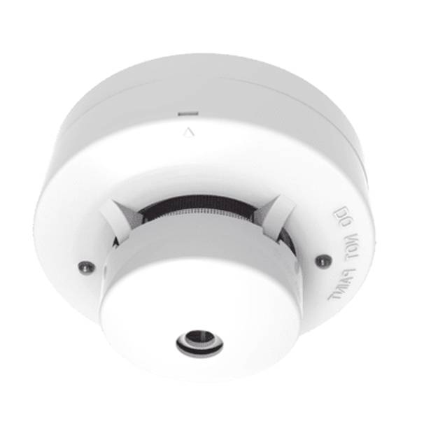 Detector de Humo Fotoeléctrico Hikvision DS-PDSMK-4BAR - 4 Hilos, Buzzer Integrado Imagen principal del producto