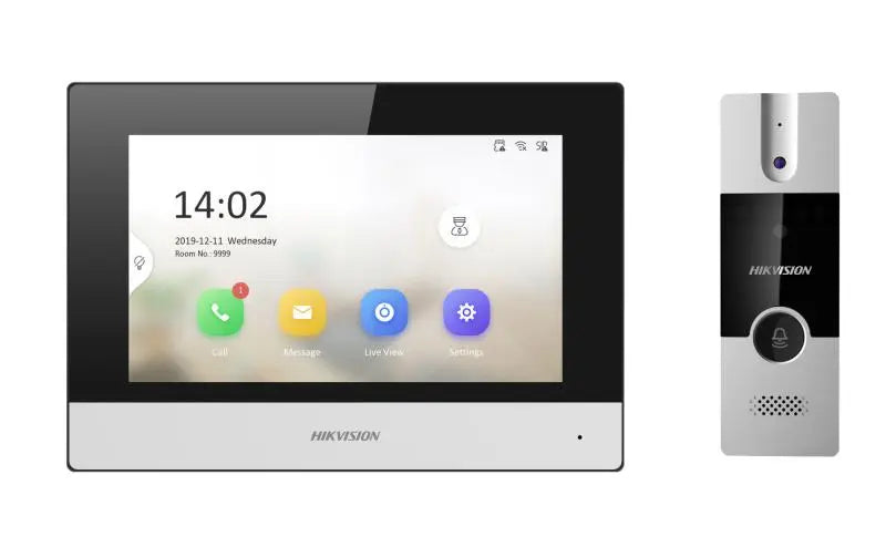 Videoportero Hikvision DS-KIS302-P 4 Hilos Analógico/IP con App Hik-Connect Imagen principal del producto