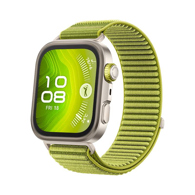 Smartwatch Huawei Watch Fit 4 Pro Verde - Cristal de Zafiro y Titanio