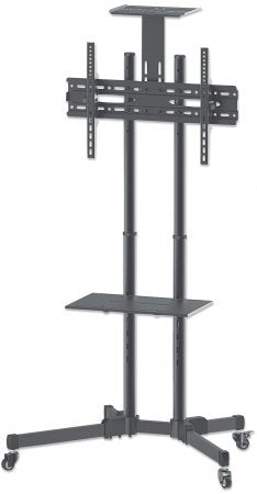 Soporte de TV Manhattan 461238 - Carro Ajustable, Económico, hasta 37 Pulgadas Imagen principal del producto