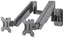 Soporte Universal para Dos Monitores MANHATTAN 461627 - Aluminio y Acero