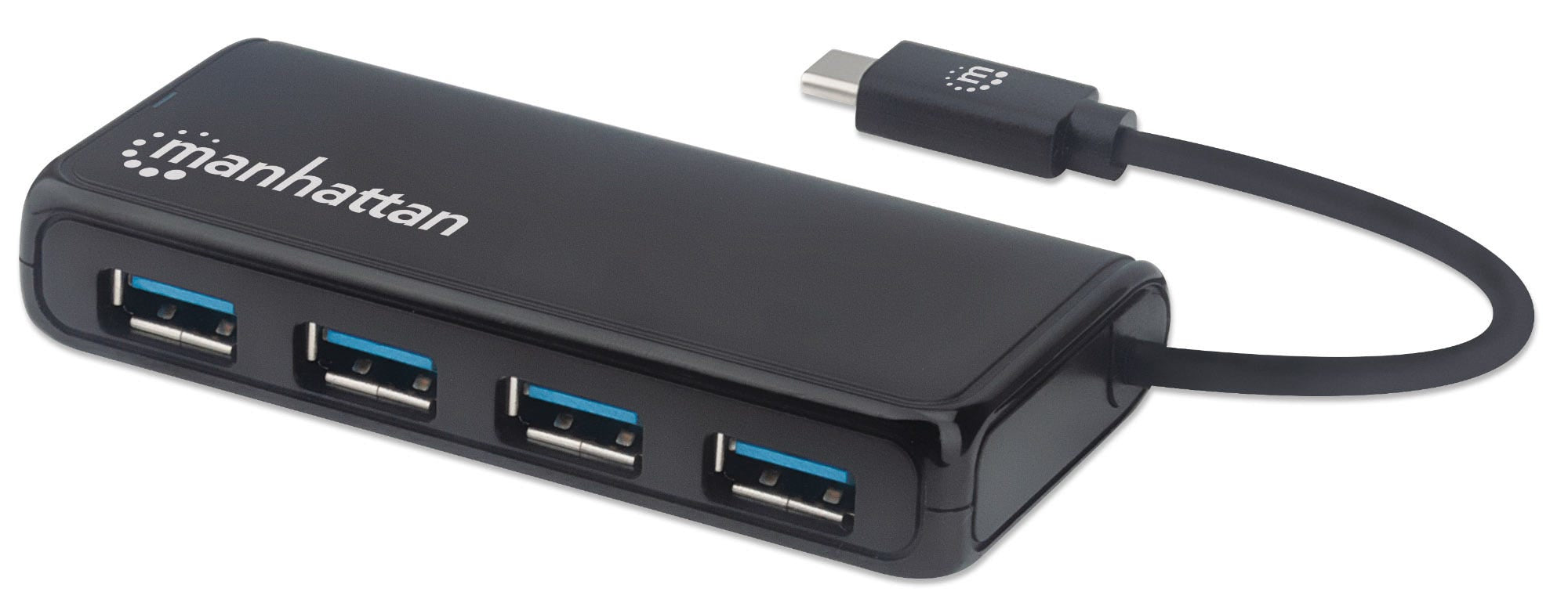 Hub USB-C 3.2 Gen 1 Manhattan 164924 - 4 Puertos USB-A